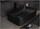 GID Раковина Bm9598 53365 накладная черная матовая 61x38x15 GID-53365
