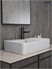 GID Раковина Gm1344 52236 накладная серая матовая 61x35.5x14 GID-52236 - фото 332571