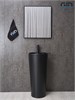 GID Раковина Nb131bm 81120 накладная черная матовая 40x40x84 GID-81120 - фото 332685