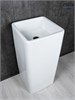 GID Раковина Nb149 81119 накладная белая 41x41x85 GID-81119 - фото 332705
