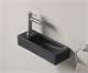 GID Раковина Bm9271R 62202R подвесная черная матовая 38x14.5x8 GID-62202R - фото 332745