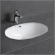 GID Раковина Yj8004 71163 встаиваемая снизу белая 55x39.5x19 GID-71163 - фото 332759