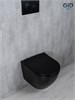 GID Унитаз подвесной Tornado Tr2122TF-Bm 62261Y черный матовый 49x36x36 GID-62261Y - фото 332842