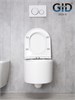 GID Унитаз подвесной Tr2150 62233Y белый 49x36x36 GID-62233Y - фото 332904