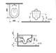 GID Унитаз подвесной Tornado Tr2133TF 62262Y белый 49x36x34 GID-62262Y - фото 332932