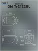 GID Унитаз подвесной Tr2122BL 62237Y черная глянцевая 51x36x36 GID-62237Y - фото 332971