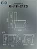 GID Унитаз напольный Tn2125 62245Y белый 64.5x37x83 GID-62245Y - фото 333038