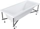 AQUANET Каркас сварной для акриловой ванны Bright 170x70 AQUANET-267794 - фото 333207