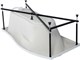 AQUANET Каркас сварной для акриловой ванны Lotos 170x75 L/R AQUANET-312650 - фото 333213