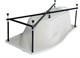 AQUANET Каркас сварной для акриловой ванны Lotos 170x75 L/R AQUANET-312650 - фото 333219