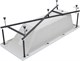 AQUANET Каркас сварной для ванны Bright 175x70 AQUANET-273792 - фото 333226
