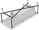AQUANET Каркас сварной для ванны Bright 175x70 AQUANET-273792 - фото 333231