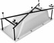 AQUANET Каркас сварной для ванны Bright 180x70 AQUANET-216305 - фото 333233