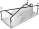 AQUANET Каркас сварной для ванны Grenada 180x80 AQUANET-158496 - фото 333237