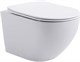 AQUANET Комплект унитаза с инсталляцией Rimless Cetus 2.0 W LX-1901 хром AQUANET-323468 - фото 333484