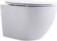 AQUANET Комплект унитаза с инсталляцией Rimless Cetus 2.0 W LX-1901 хром AQUANET-323468 - фото 333485