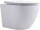AQUANET Унитаз подвесной Rimless Cetus W Short LX-1900, белый AQUANET-249710 - фото 333643