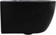 AQUANET Унитаз подвесной Rimless Cetus-BW BL-102N-WHT, черный AQUANET-287008 - фото 333656