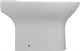 AQUANET Чаша напольного унитаза Rimless Cube 2-C CL-12288, белый AQUANET-240208 - фото 334013