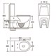 AQUANET Бачок для унитаза Atago/Cetus 3.0 AQUANET-348003