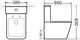 AQUANET Сливной бачок Tavr-C2 BL-103N-TPT AQUANET-203347 - фото 334290