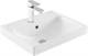 AQUANET Flash Mini Раковина полувстраиваемая ширина 40 см, белый AQUANET-342051 - фото 334313