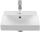 AQUANET Flash Mini Раковина полувстраиваемая ширина 40 см, белый AQUANET-342051 - фото 334316