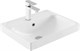 AQUANET Flash Mini Раковина полувстраиваемая ширина 50 см, белый AQUANET-342052 - фото 334321