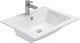 AQUANET Elektra Раковина полувстраиваемая ширина 60 см, белый AQUANET-270160 - фото 334360