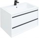 AQUANET Elektra Раковина полувстраиваемая ширина 70 см, белый AQUANET-270159 - фото 334366