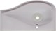 AQUANET Soprano Раковина полувстраиваемая ширина 95 см, белый AQUANET-169396 - фото 334392
