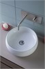 AQUANET Round Раковина накладная ширина 35 см, белый AQUANET-273679 - фото 334618