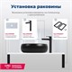 AQUANET Round Раковина накладная ширина 35 см, черный AQUANET-273680 - фото 334626