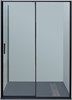 AQUANET Pleasure Evo Душевое ограждение ширина 80 см профиль - черный / стекло - прозрачное AQUANET-AE65-F80-BT - фото 334762