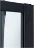 AQUANET Pleasure Evo Душевое ограждение ширина 80 см профиль - черный / стекло - прозрачное AQUANET-AE65-F80-BT - фото 334767