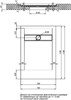 AQUANET Delight Душевой поддон прямоугольный размер 120x80 см, цвет белый AQUANET-255442 - фото 335611
