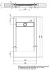 AQUANET Delight Душевой поддон прямоугольный размер 140x80 см, цвет белый AQUANET-255443 - фото 335643