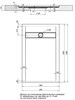 AQUANET Delight Душевой поддон прямоугольный размер 140x90 см, цвет белый AQUANET-256309 - фото 335651