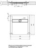 AQUANET Delight Душевой поддон квадратный размер 90x90 см, цвет черный AQUANET-258896 - фото 335723
