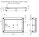 AQUANET GL180 Душевой поддон прямоугольный размер 100x70 см, цвет белый AQUANET-265564 - фото 335742