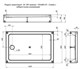 AQUANET GL180 Душевой поддон прямоугольный размер 120x80 см, цвет белый AQUANET-265565 - фото 335751