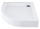 AQUANET GL180 Душевой поддон четверть круга размер 80x80 см, цвет белый AQUANET-265569 - фото 335786