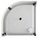 AQUANET GL180 Душевой поддон четверть круга размер 80x80 см, цвет белый AQUANET-265569 - фото 335787