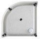 AQUANET GL180 Душевой поддон четверть круга размер 90x90 см, цвет белый AQUANET-265571 - фото 335803