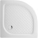 AQUANET HX515 Душевой поддон четверть круга размер 80x80 см, цвет белый AQUANET-180695 - фото 335819