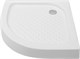 AQUANET HX515 Душевой поддон четверть круга размер 80x80 см, цвет белый AQUANET-180695 - фото 335823