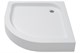 AQUANET HX515 Душевой поддон четверть круга размер 90x90 см, цвет белый AQUANET-293844 - фото 335829
