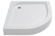 AQUANET HX515 Душевой поддон четверть круга размер 90x90 см, цвет белый AQUANET-293844 - фото 335831