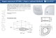 AQUANET Optimal Душевой поддон четверть круга размер 90x90 см, цвет белый AQUANET-293357 - фото 335840