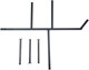 AQUANET Optimal Душевой поддон четверть круга размер 90x90 см, цвет белый AQUANET-293357 - фото 335841